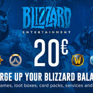 Blizzard Gift Card 20€ - Europe