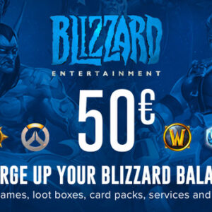 Blizzard Gift Card 50€ - Europe