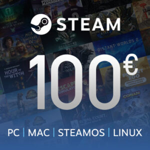 Steam Gift Card 100€ - Eurozone