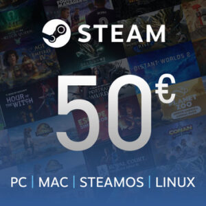 Steam Gift Card 50€ - Eurozone